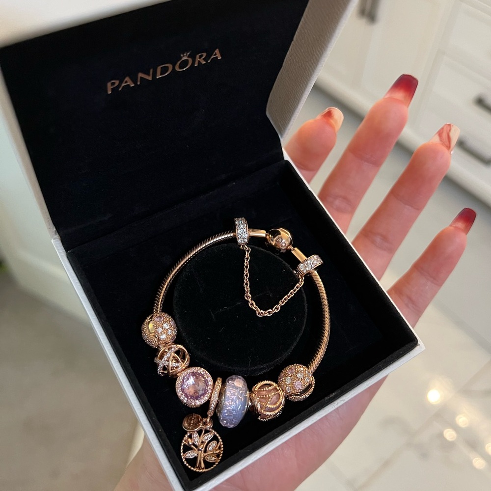 [Authentic] Pandora Bracelet with Charms